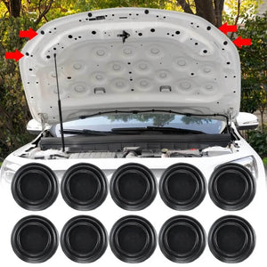 10 Anti-chocs porte voiture Amortisseur كاتم صوت من السيليكون ممتص للصدمات لباب السيارة