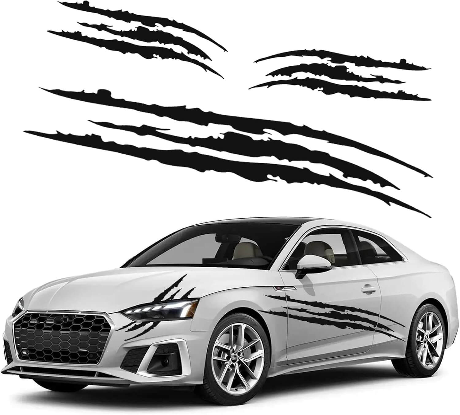 3 pièces Autocollant Voiture Griffes stickers ملصقات المخالب