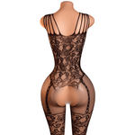 Lingerie Nuisette chemise de nuit en Résille Bodystocking قميص نوم ملابس