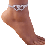 Bracelet de cheville cœur خلخال على شكل قلب