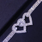 Bracelet de cheville cœur خلخال على شكل قلب