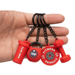 pack de 4 Porte-clés Fitness
