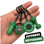 pack de 4 Porte-clés Fitness