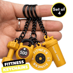 pack de 4 Porte-clés Fitness