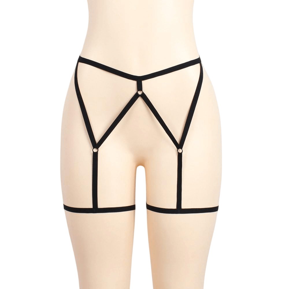 Porte-jarretelles jarretières sexy élastique ceinture Jambe