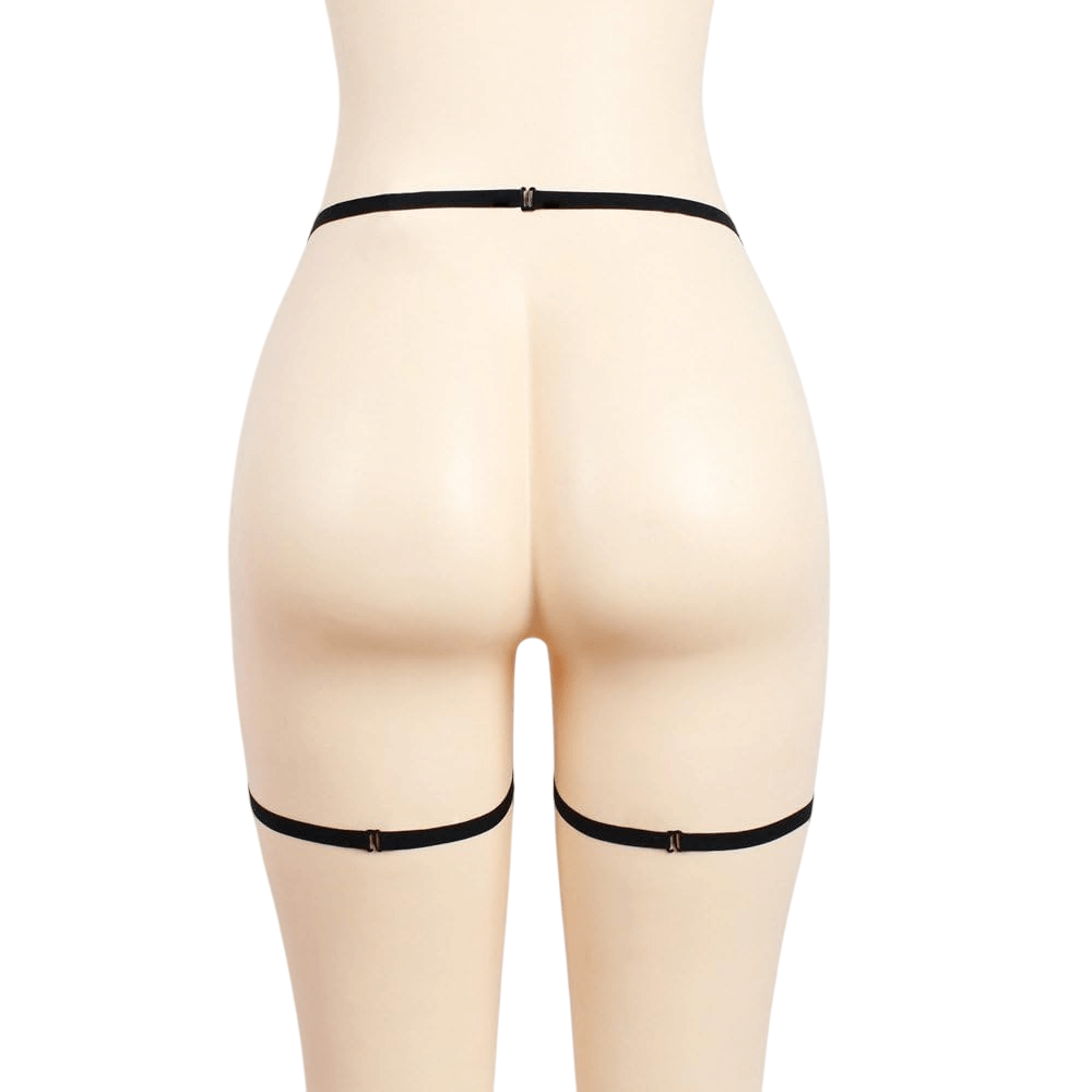Porte-jarretelles jarretières sexy élastique ceinture Jambe