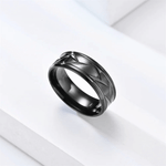Bague en Titanium hommes خاتم للرجال و السيدات