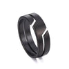 Bague en Titanium pour homme femme خاتم للرجال و السيدات