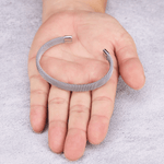 bracelet en fil d'acier inoxydable torsadé براسلي فولاذي مقاوم للصدأ