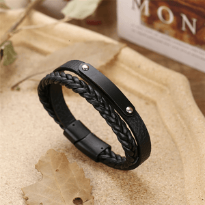 bracelet cuir براسلي من الجلد