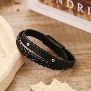 bracelet cuir براسلي من الجلد