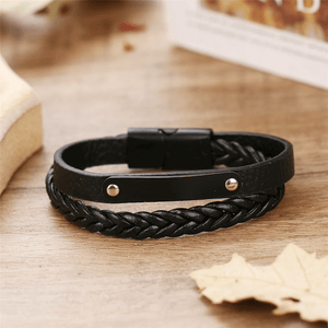 bracelet cuir براسلي من الجلد