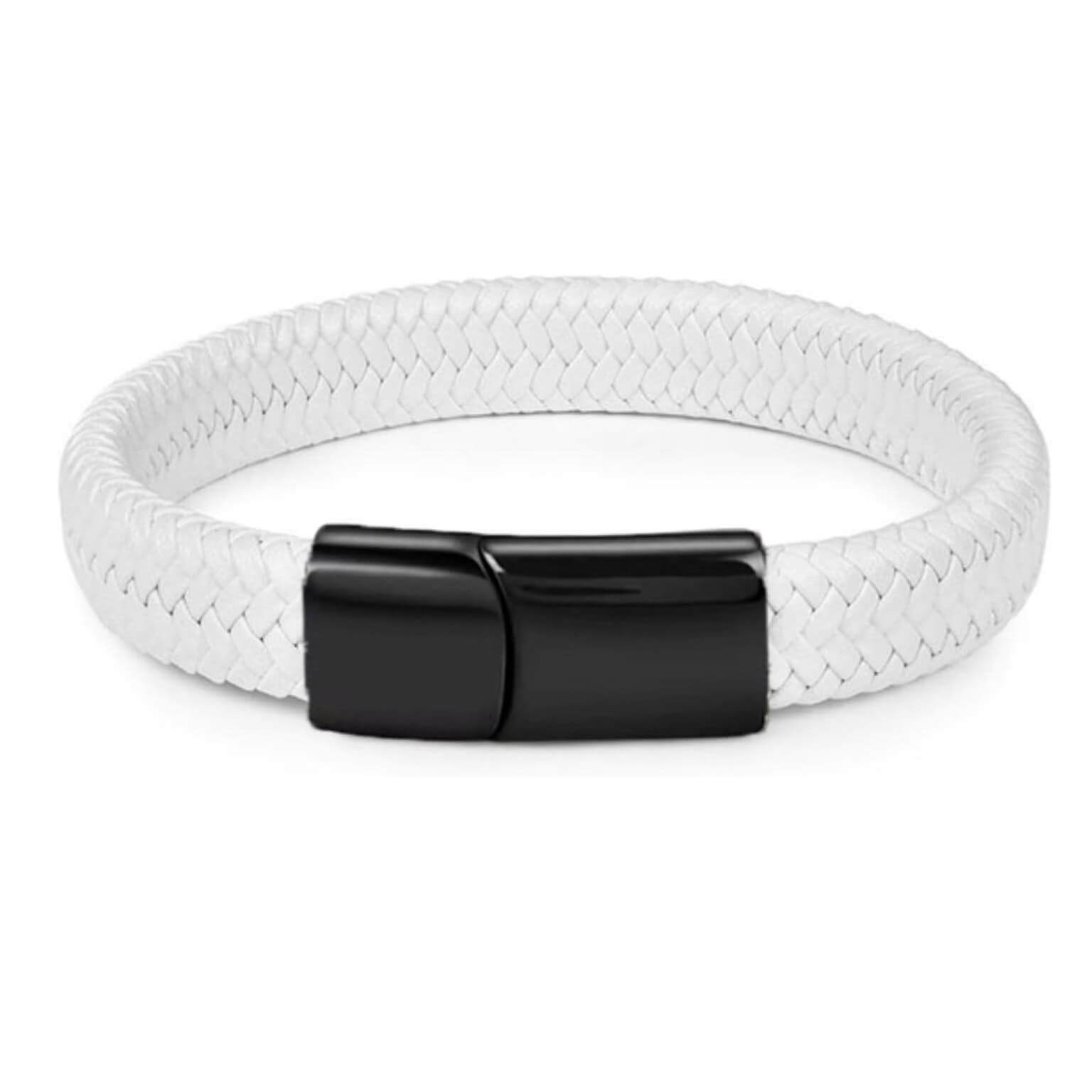 Bracelet cuir fermoir magnétique براسلي جلدي مشبك مغناطيسي