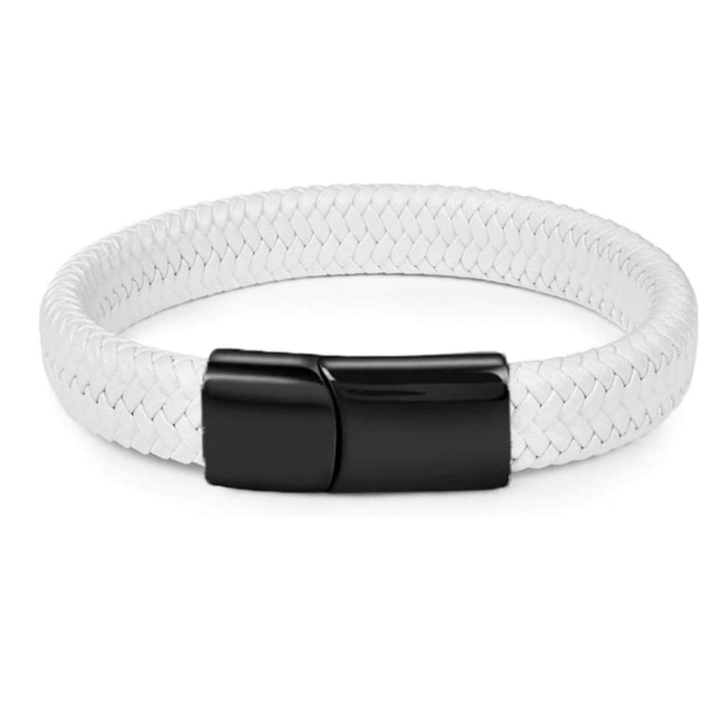 Bracelet cuir fermoir magnétique براسلي جلدي مشبك مغناطيسي