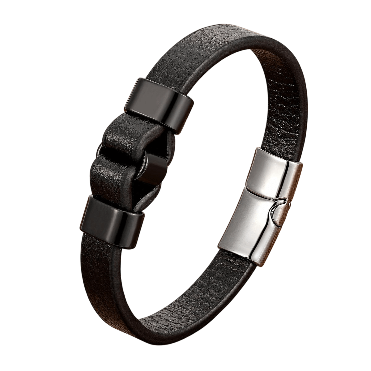 Bracelet cuir fermoir magnétique براسلي جلدي مشبك مغناطيسي