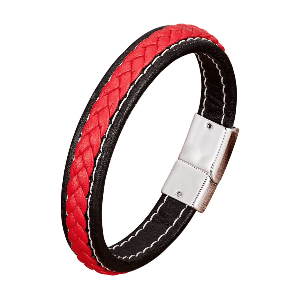 Bracelet cuir fermoir magnétique براسلي جلدي مشبك مغناطيسي