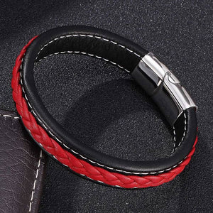Bracelet cuir fermoir magnétique براسلي جلدي مشبك مغناطيسي
