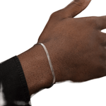 bracelet serpent unisexe, en acier inoxydable lavable براسلي ثعبان مصنوع من الفولاذ المقاوم للصدأ القابل للغسل