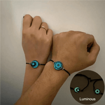 ensemble de 2 bracelets de couples lumineux مجموعة من سوارين مضيءين