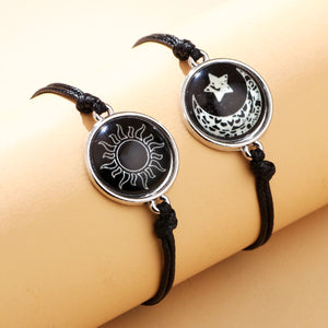 ensemble de 2 bracelets de couples lumineux مجموعة من سوارين مضيءين