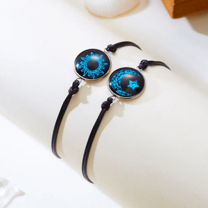 ensemble de 2 bracelets de couples lumineux مجموعة من سوارين مضيءين