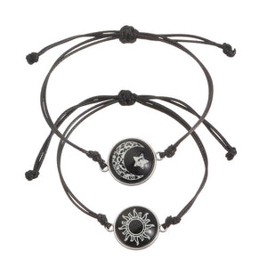 ensemble de 2 bracelets de couples lumineux مجموعة من سوارين مضيءين