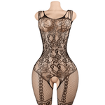 قميص نوم داخلي شبكي  lingerie chemise de nuit en résille - jeeba.ma