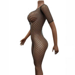 قميص نوم داخلي lingerie chemise de nuit en résille - jeeba.ma