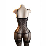 قميص نوم داخلي lingerie chemise de nuit en résille - jeeba.ma