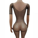 قميص نوم داخلي lingerie chemise de nuit en résille - jeeba.ma