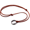 collier homme en Cuir سلسلة من الجلد