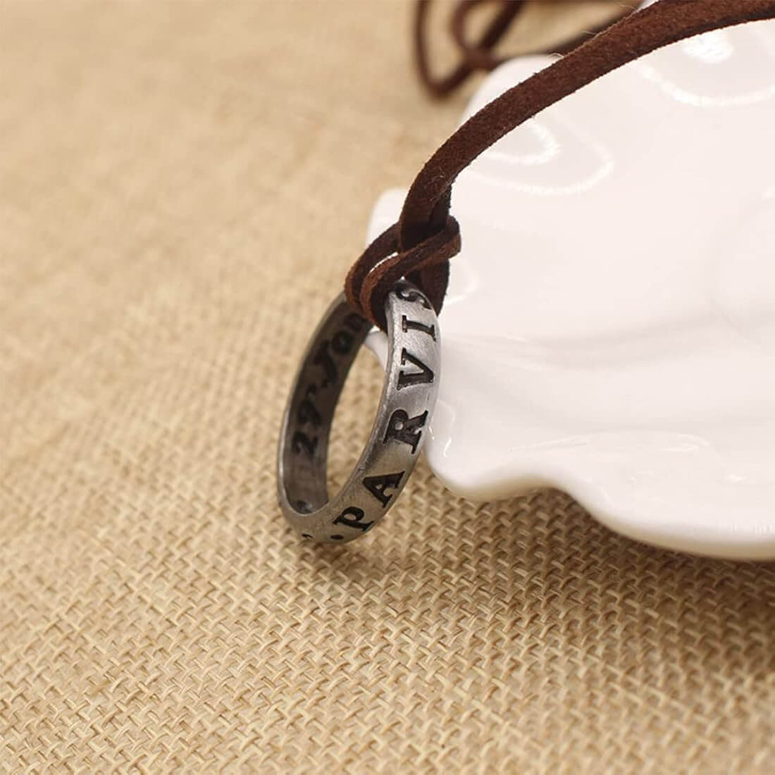 collier homme en Cuir سلسلة من الجلد