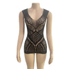 قميص نوم داخلي lingerie chemise de nuit en résille