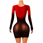 Lingerie Nuisette chemise de nuit en Résille robe Bodystocking قميص نوم ملابس فستان