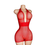 Lingerie Nuisette chemise de nuit en Résille robe Bodystocking قميص نوم ملابس فستان