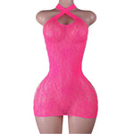 Lingerie cache maillot chemise de nuit robe Bodystocking  قميص نوم ملابس فستان غطاء مايوه