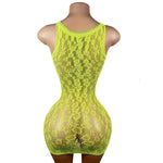 Lingerie cache maillot chemise de nuit robe Bodystocking  قميص نوم ملابس فستان غطاء مايوه