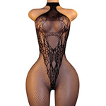 Lingerie Nuisette chemise de nuit en Résille Bodystocking قميص نوم شبكي ملابس