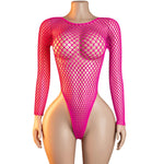 Lingerie Nuisette chemise de nuit en Résille Bodystocking قميص نوم شبكي ملابس