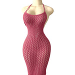 Lingerie Nuisette chemise de nuit en Résille robe Bodystocking قميص نوم ملابس فستان