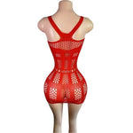 Lingerie Nuisette chemise de nuit en Résille robe Bodystocking قميص نوم ملابس فستان