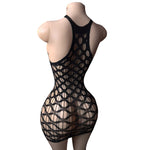 Lingerie Nuisette chemise de nuit en Résille robe Bodystocking قميص نوم ملابس فستان