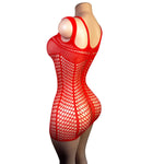 Lingerie Nuisette chemise de nuit en Résille robe Bodystocking قميص نوم ملابس فستان