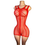 Lingerie Nuisette chemise de nuit en Résille robe Bodystocking قميص نوم ملابس فستان