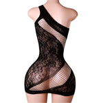 Lingerie Nuisette chemise de nuit en Résille robe Bodystocking قميص نوم ملابس فستان