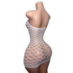 Lingerie Nuisette chemise de nuit en Résille robe Bodystocking قميص نوم ملابس فستان