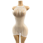 Lingerie Nuisette chemise de nuit en Résille robe Bodystocking قميص نوم ملابس فستان