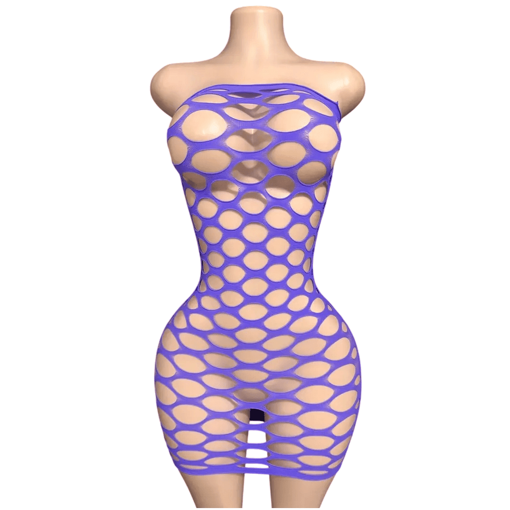 Lingerie Nuisette chemise de nuit en Resille قميص نوم داخلي