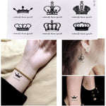 pack de 5  tatouages imperméable et résistant à la sueur  وشـم مؤقت ضد الماء والعرق 5قطع