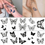 pack de 10 tatouages imperméable وشـم مؤقت ضد الماء  10قطع